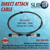 SUBTel DAC-10G-010 DAC-10G-030 DAC-10G-050 10G SFP+ DAC Direct Attach Cable 1m 3m 5m