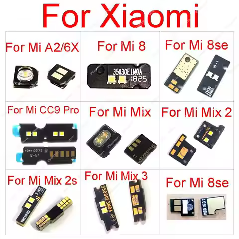 Flash Light Lamp Board For Xiaomi Mi 6X A2 Mi 8SE CC9 Pro Note 10 Pro Mix 2 2s 3 Proximity Flashligh