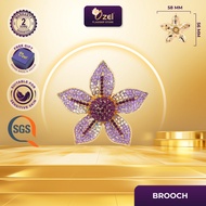 Ozel Bunga B421 | Kerongsang & Pin Tudung, Hijab, Baju Kurung