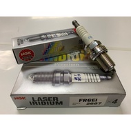 (NEW STOCK) (100% ORIGINAL ) NGK Laser Iridium Spark Plug FR6EI (4PCS) - Inspira / Lancer / ASX 2.0 / Outlander