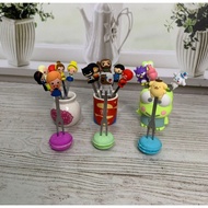 3D Cartoon Fruit Forks 1 Set of 6 Unique, Modern Fruit Forks