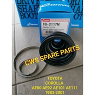 5825/JAPAN OHNO DRIVE SHAFT BOOT OUTER TOYOTA COROLLA AE80 AE92 EE90 AE101 AE111 FB-2117M