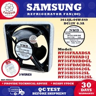 QZ RT35FAAADSA / RT35FAUAD1J / RT35FAUDDGL / RT35FDACDSL / RT35K5062GL SAMSUNG REFRIGERATOR FAN 3612
