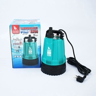 ปั๊มแช่ดูดน้ำ 1” MODEL S250 SUMO ปั๊มแช่ดูดน้ำ 1 นิ้ว สำหรับน้ำสะอาดหรือน้ำดีที่มีตะกอนขนาดไม่เกิน 5