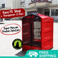 SEMPATI Krodong Kotak Kaos Pe Premium Sempati Semi Transparan Kerodong Krodong Sangkar Kandang Kotak