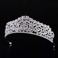 Mahkota Pengantin / Crystal Wedding Tiara Crown Queen Bridal Hair Accessories