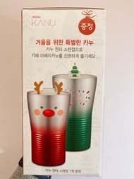 KANU不鏽鋼保溫杯（聖誕樹款）
