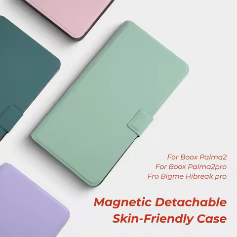 Twosheep Magnetic Detachable Case for Boox Palma2 Pro and Bigme Hibreak Pro Skin-Friendly Smart Cove