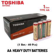 Toshiba Heavy Duty 1.5V Battery AA & AAA (1Box - 40pcs)