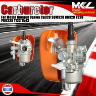Carburetor+Air Filter For Mesin Rumput Ogawa BG328 T328 Cg328 SUM328  PRO338 Tl33