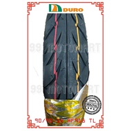 TYRE DURO TUBELESS TYRE HF918 90/90-14 TAYAR 90 90 14