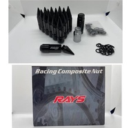 RAYS Racing Wheel Nut LONG Steel Heavy Duty Tyre Rays Nut M12xP1.5 20pcs