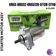 STARTER MOTOR Kriss110 KRISS2 KRISS120 KRISTAR GT128 CT110 Ace115 TCB ASSY KRISS ""GP RACING"