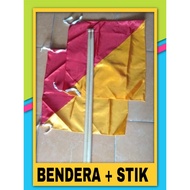 Semaphore Flag + Stick Simapur Flag/ Semapur Flag/