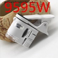 # new arrival # 1Pc 60X mobile phone microscope macro lens zoom micro camera clip with led light .