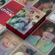 55PCS K-POP ENHYPN <ROMANCE:UNTOLD>,6TH MINI ALBUM<DESIRE UNLEASH> Holographic Lomo Photocards,Jungw