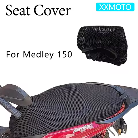 For Piaggio Medley 150 Medley150 Motorcycle Seat Cover Heat Insulation Mesh Breathable Non-Slip Prot