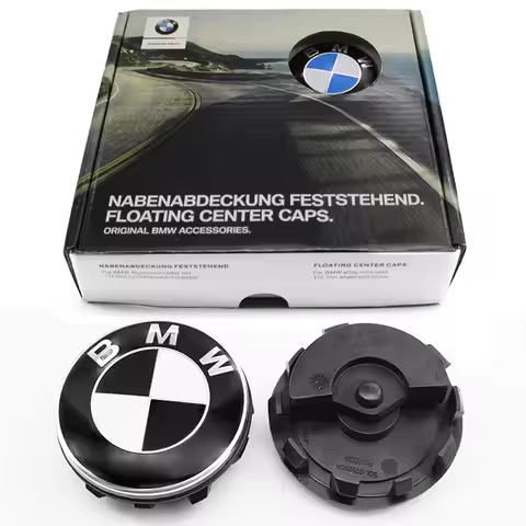 4Pcs 56/68mm Floating Wheel Center Caps Auto Accessory For BMW E46 X2 X1 X3 X4 X5 X6 G07 G86 G80 E84