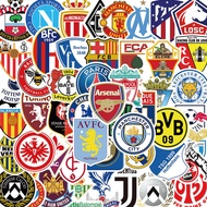 [VOK] 50 Sheets European Five Major League Football Team Logo Stickers Royal Malaysia Bazaar Country