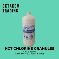 HCT Chlorine Granules for Intex Bestway Inflatable Swimming Pool Sanitation Disinfection Oktakem