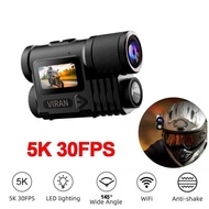 5K 30FPS 4K Action Camera Waterproof WiFi EIS Anti-shake Sports Cam Bicycle Helmet Motorcycles DVR W