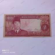 BARANG TERLARIS 100 RUPIAH UANG LAMA SUKARNO TAHUN 1960 READYY
