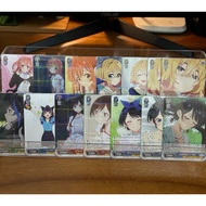 Weiss scwarz Rent a girlfriend vol2 foil R card