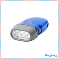 Bang Hand Crank Flashlights 3 LED Light Hand Press Torch   Flashlights Handpress Emergency Torch Lig