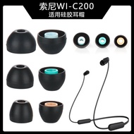 Universal Sony WI-C200 Ear Cap Bluetooth Headset Silicone Earbud Cover Ear Mask Earbud Soft Plug Rep