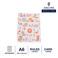 Collins Notebook Woodland A6 Ruled Agenda Journal Planner Journal