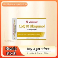 【Ready stock Buy 3 get 1】CoQ10 Ubiquinol 100mg | Shopee Best CoQ10 Supplement​