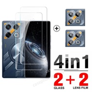 4in1 Screen Protector For Infinix GT 30 20 10 Pro GT10Pro GT20Pro GT30Pro 5G 2024 Clear View Tempere