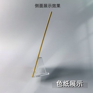 [2051 Person Collection] Commemorative Coin Coin Display Stand Bar Chirp Acrylic Display Stand Trian