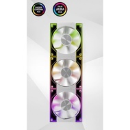 Jungle Leopard Interstellar V3 ARGB 3Pin PWM 12cm Fan /Building Block Fan PC Case Fan