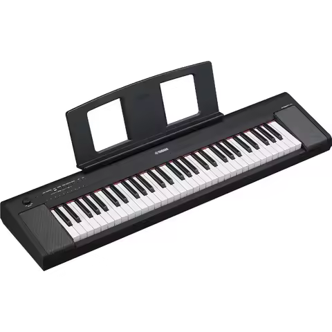 Yamaha Piaggero 61Key UltraPortable Digital Piano with Touch Sensitive Keys Builtin Metronome and Re