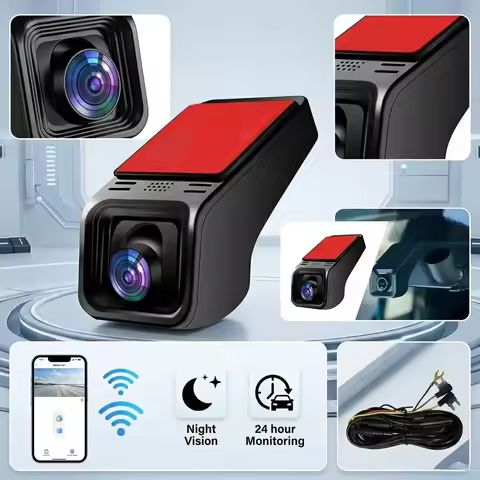 Ultra HD 4K Hidden Dash Cam WiFi Car DVR Night Vision Parking Monitor Car Electronics