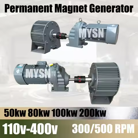 Free Energy Generator 100KW 400V 220VPermanent Magnet Generator For Wind Turbin Irrigation Mining Lo