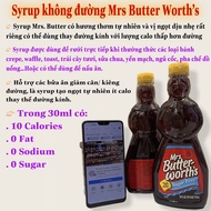 Maple syrup - Mrs Butter Worth's sugar-free, low-calorie syrup
