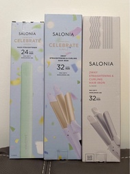 日本Salonia 直髮夾 捲髮夾 2用 2way