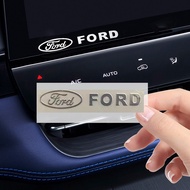 [Ready Stock] FORD Logo Creative Metal Decoration Waterproof Sticker for Ford Ranger T6 T9 Raptor Te