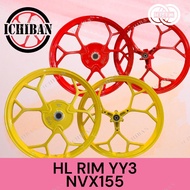 HL YY3 PNP NVX155 1.6*17 / 1.6*17 HLRIM (1.6/1.6) NVX HL RIM YY3 SIAP BEARING BUSH YELLOW GREY RED P