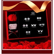 S999 silver earring week suit for girlfriend or wife