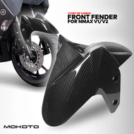 MOKOTO NMAX V1 NMAX V2 FRONT FENDER CARBON / FORGED FOR YAMAHA NMAX 2019 NMAX 2020 MOTORCYCLE SPEEDM