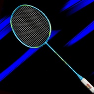 Super Light Carbon Fiber Badminton Racket Unisex Attacking Badminton Racket Loading 30 Pound