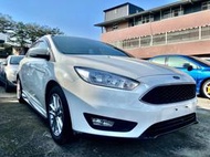 2018 Ford Focus 1.5 白#強力過件9 #強力過件99%、#可全額貸、#超額貸、#車換車結清