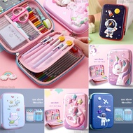 Unicorn Pencil Box Pencil Case Pouch Waterproof Durable Large Storage Pencil Bag Stationery Case Writing Case Kids Gifts