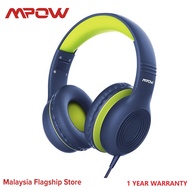 Mpow CH6S Wired Headphone for Kids Headphone with Microphone Children Headset Volume Limit Safe Earphone