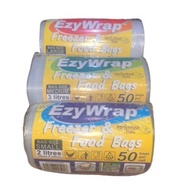 EzyWrap Freezer Food Bag Beg Freezer Beg Makanan