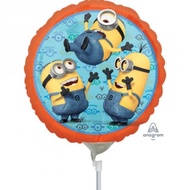 9 inch Minion Foil Balloon Anagram / Minion Foil Balloon