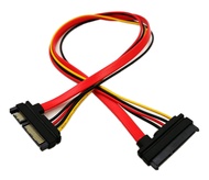 zdyCGTime 22-pin (7+15) Sata Male to Female Data and Power Combo Extension Cable - Slimline Sata Ext
